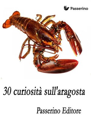 cover image of 30 curiosità sull'aragosta